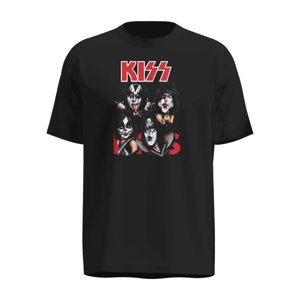 Playera KISS Clásica – Estilo Rock Legendario