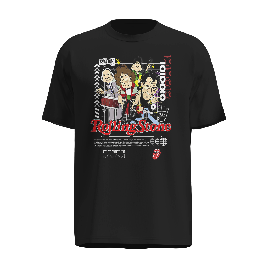 Playera Rolling Stones Urban Style – Edición Ultra Soft 100% Algodón