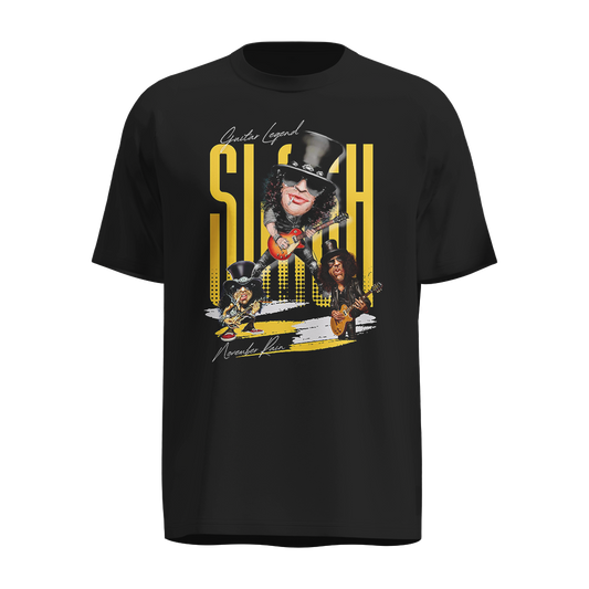 Playera Slash Guitar Legend  Rockstar Oficial 100% Algodón Ultra Soft
